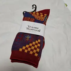 VIVIENNEWestwood 幾何学模様 ソックス 22-25cm