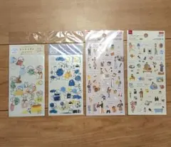 mizutama×古川紙工 重ねてデコるシール kokoromoyou 2種+α