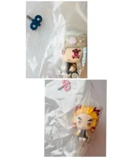 鬼滅の刃　ぺたっとねじまきますこっと　煉獄杏寿郎 宇髄天元 2個セット