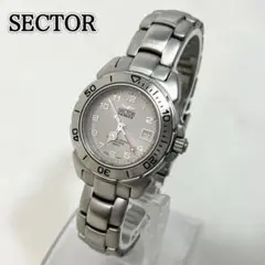 【稼働】 SECTOR NO LIMITS 450 回転ベゼル 腕時計 シルバーのサムネイル