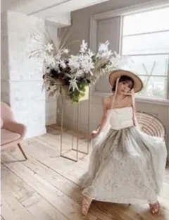 ワンピース チュール