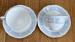 Noritake レースウッドゴールド　カップ&ソーサー　2客