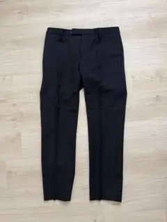 SAINT LAURENT PARIS スラックス ブラック　46のサムネイル