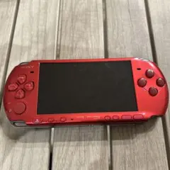 SONY PSP 本体 レッド