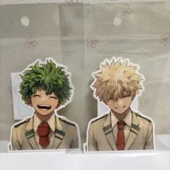 【匿名配送】 僕のヒーローアカデミア ダイカットステッカー 緑谷 爆豪