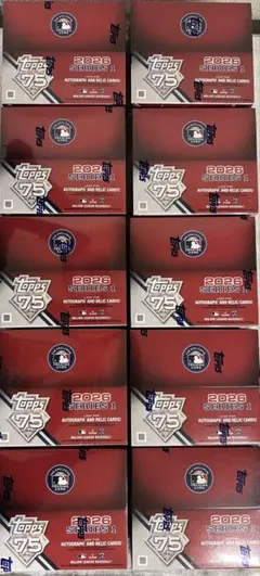 Topps 2026 MLB 野球カード BOX 10箱 未開封