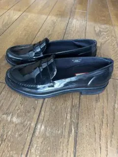 HUNTER ローファー　黒　ブラック　サイズ37　23～23.5cm￼