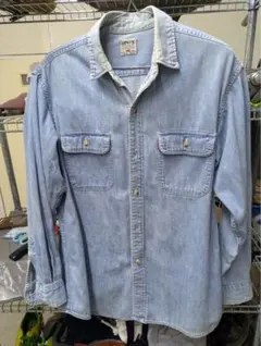 Levi's デニム長袖シャツ Mサイズ