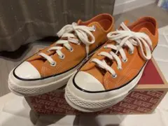 Converse オレンジスエード ct70 日本未発売【コンバース】チャックテイラーct70 25cm スエード