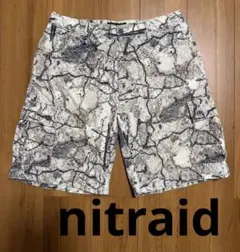【激レア★美品】 nitraid リアルストーン ハーフパンツ 人気サイズ XL