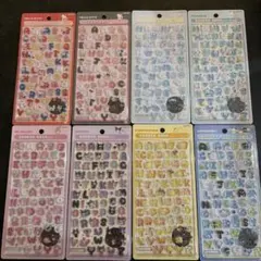【正規品】サンリオ ボンボンドロップシール 文字 8種 コンプリートセット