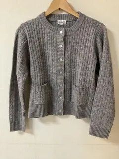 未使用　Arnold Palmer グレー 長袖カーディガン L