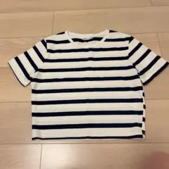 ZARA ミニT ショートスリーブクロップドTシャツのサムネイル