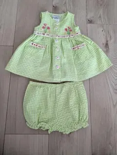 ベイビーチアー メロン トップス パンツセットセットアップ 80サイズ