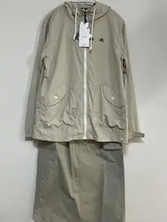 LOGOS Park＊パーカー（M）&スカート（L） ＊ベージュ系＊