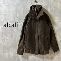 4466【alcali/アルカリ】ブルゾン　ジャンパー　アウター　茶系のサムネイル