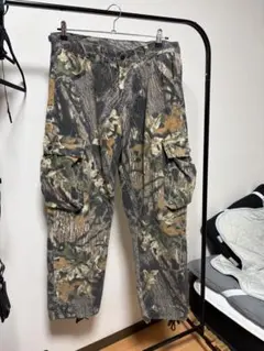 90s WOLF MOUNTAIN カモツリー ミリタリー カーゴパンツ