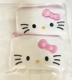 韓国 ハローキティ コインケース 2個セット