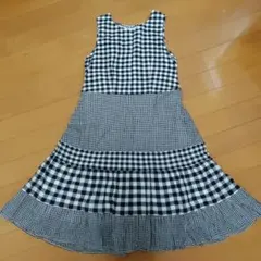 JW ANDERSON UNIQLO ギンガムチェックワンピース 140㎝のサムネイル