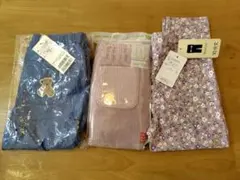 【新品未使用】プティマイン　くま　ユニクロ　西松屋　花柄　レギンス　　100