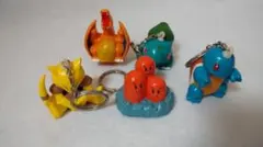 ポケモン　レトロ　レア キーホルダーセット　8-805