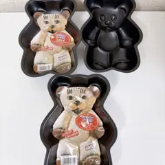 貝印 KAISER キャラクターケーキ型 コアラ 中 3個セット