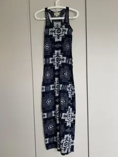 SALE‼️デニム&サプライ　ラルフローレン　ノースリーブマキシ丈ワンピース