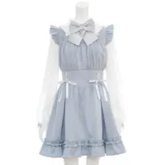 Secret Honeyシークレットハニーレース袖ウエストレースアップワンピース