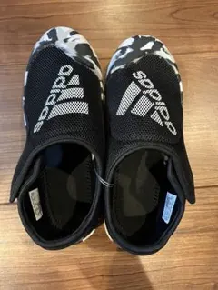 adidas マリンシューズ ブラック迷彩　20