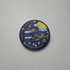 Disney Characters 刺繍缶バッジビスケット