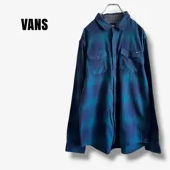 sy31926 VANS バンズ　チェックネルシャツ ブラックウォッチ