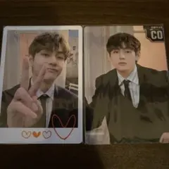 BTS PTD テヒョン V ミニフォト2枚セット！