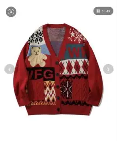 パッチワーク セーター