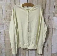 2/8まで値下　UNIQLO クルーネックカーディガン　レディース　L