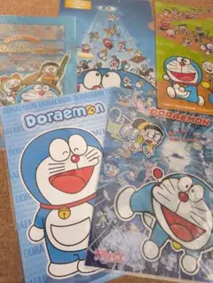 【新品】ドラえもん クリアファイル 5点セット