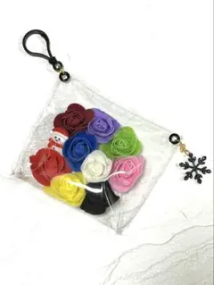 mamachan様専用　SnowManカラー9色バラのキーホルダー