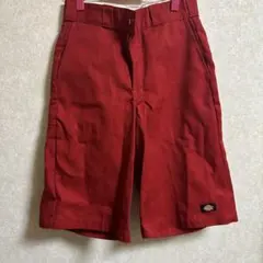 Dickies ルーズフィット レッドパンツ
