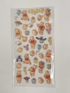 プーさん ボンボンドロップシール