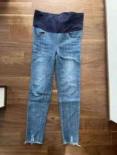 マタニティパンツ デニム