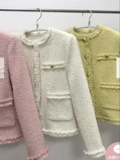 最終値下げ⭐︎ツイードジャケット バースデーバッシュのサムネイル