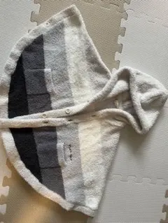 ジェラートピケベビーポンチョ 80