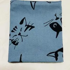 【送料無料】猫ちゃん柄 サニタリーケース マスクケース