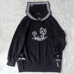 NieR Clothing ニーアクロージング セーラーPULLOVER 黒 Fのサムネイル