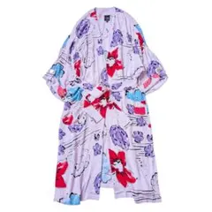アルマーニエクスチェンジ フラワープリント キモノスリーブローブのサムネイル