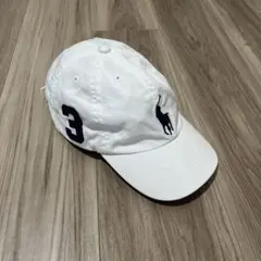 POLO Ralph Lauren ホワイトキャップ　4-7歳用