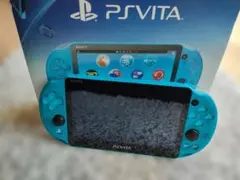 PS Vita PCH-2000 64GBカード 極美品 アクア・ブルー