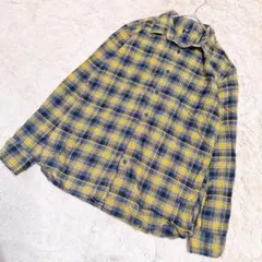 UNIQLO/ユニクロ 411910 シャツ チェック トップス【L】メンズのサムネイル