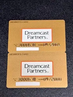 ドリームキャストパートナーズ　DC メンバーズカード　会員証　セガ　レア　非売品 2025年最新】ドリームキャストパートナーズの人気アイテム