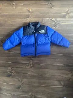 THE NORTH FACE ダウンコート 12-18M 青・黒