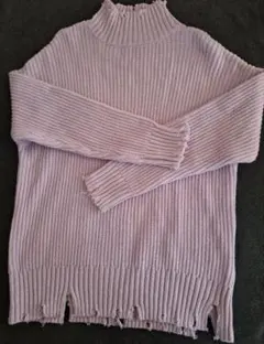 JEANASISクラッシュニットセーター